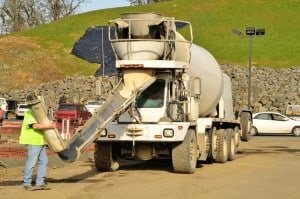 concrete slabs