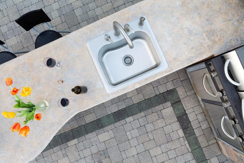 Backyard Kitchen Designs With Affordable Concrete_Concrete For Kitchen Countertops_We Do Concrete Cheap